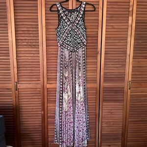 Marchesa Voyage *Spices of Morocco* silk dress